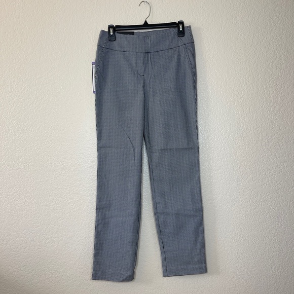 BIN#12 - HILARY RADLEY Women’s XSMALL Checkered Print Dress Pants - Picture 2 of 5